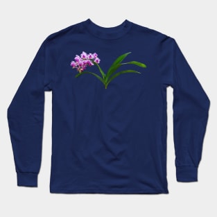 Orchids - Aerides Lawrenciae X Odorata Orchid Long Sleeve T-Shirt